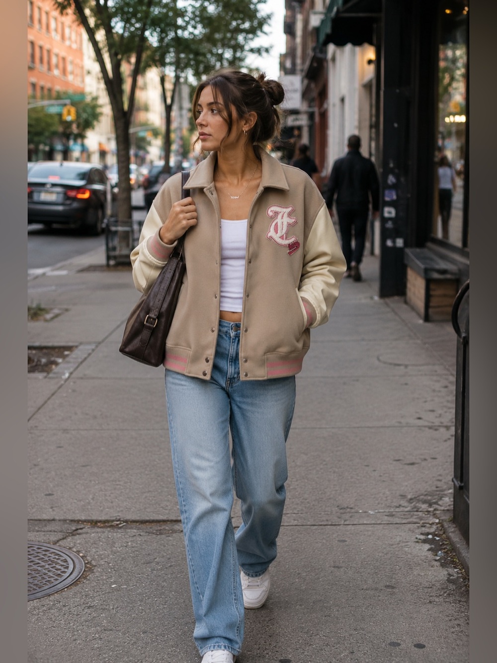NWT Juicy Couture Cream and Pink Jacket